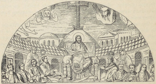 Fig. 22. Mozaika w S. Pudenziana Rzym.