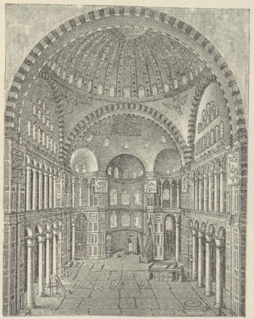 Fig. 32. Kościół Ś. Zofii. Wnętrze