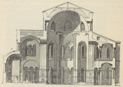 Fig. 37. S. Vitale. (Przecięcie podłużne)
