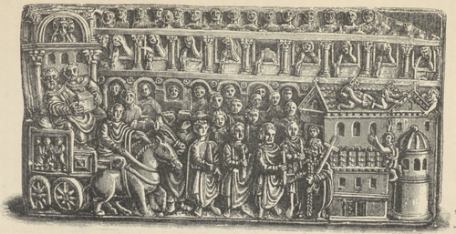 Fig. 54. Płaskorzeźba bizantyjska Trewir.