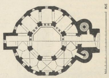 Fig. 68. Kaplica pałacowa w Antwerpii. Plan poziomy.