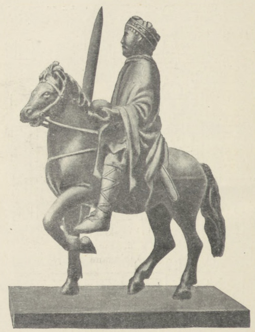 Fig. 73 Posąg konny Karola W. (?) Paryż. Muzeum Carnavalet.