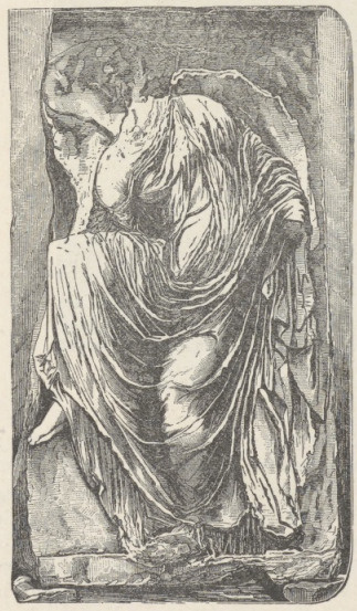 Fig. 204. Płaskorzeźba z frontu świątyni Nike. Ateny.