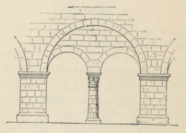 Fig. 94. Arkady kościoła w Drilbeck.