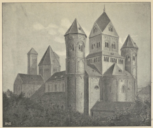 Fig. 117. Kościół opactwa w Laach.