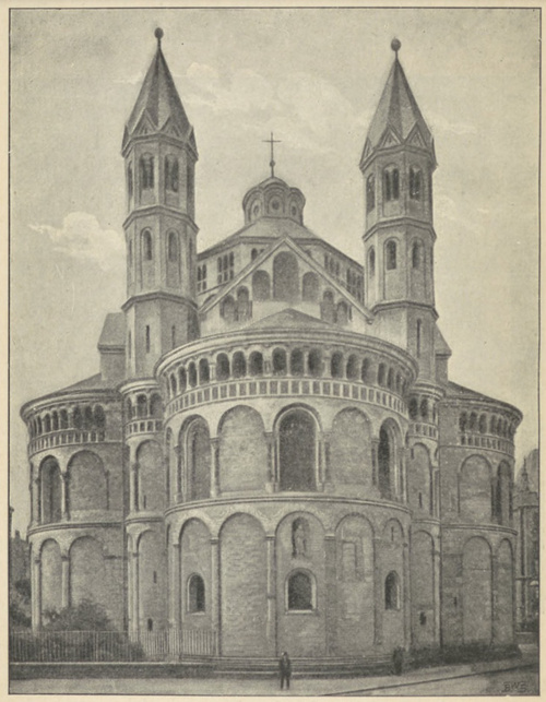 Fig. 124. Kościół apostołów w Kolonii.