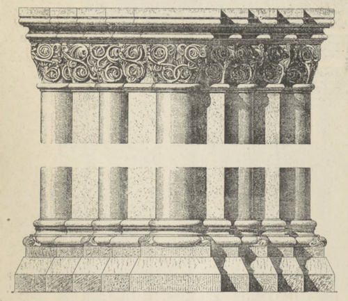 Fig. 136. Filar rozczłonkowany w tumie Raumburgu.