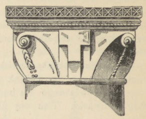 Fig. 146. Kapitel z bramy białej w Tower w Londynie.