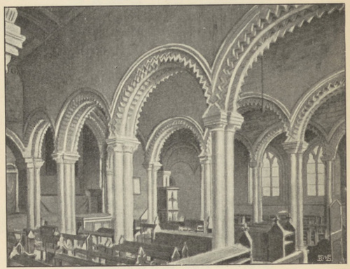 Fig. 153. Galilea w katedrze w Durham.