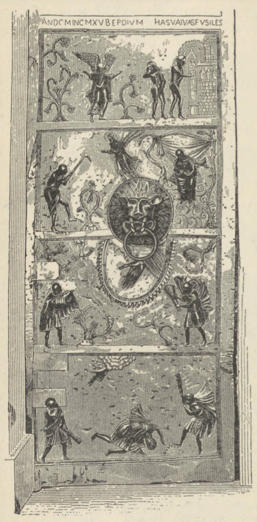 Fig. 168. Część drzwi tumu -w Hildesheimie.