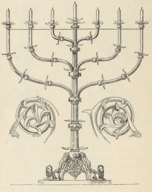 Fig. 177. Świecznik siedmioramienny. Brunświk.