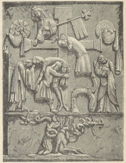 Fig. 179. Płaskorzeźba z Lippeschen.