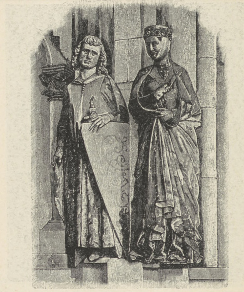 Fig. 191. Para książęca. Tum w Raumburgu.