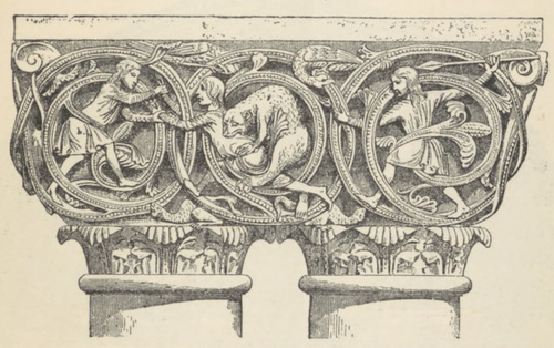 Fig. 196. Kapitel historyczny. Tuluza. Muzeum.
