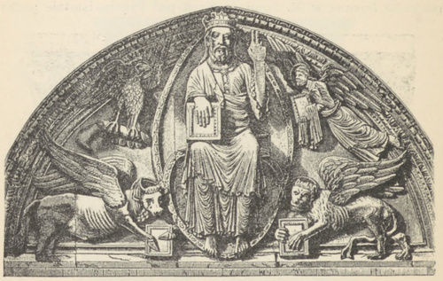 Fig. 197. Pole łukowe z Koś. Św. Trofima w Arles.