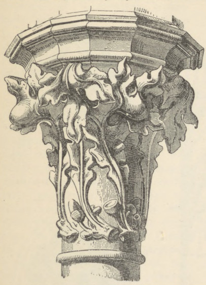 Fig 203. Kapitel gotycki późny (Koś. Maryi P. w Esslingen).