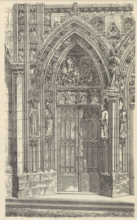 Fig. 217. Portal z kościoła w Thann.