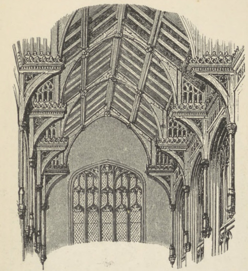 Fig. 235. System drewniany w koś. Św. Stefana w Norwich.