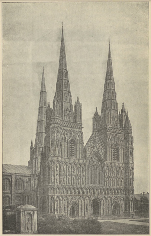 Fig. 245. Katedra w Lichfield.