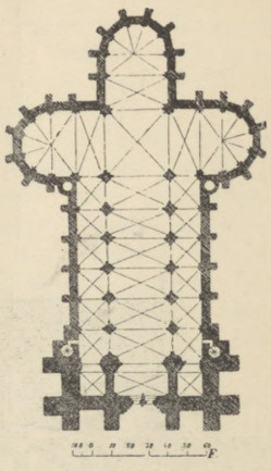 Fig. 249 Kościół Św. Elżbiety w Marburgu. PI. poziomy.