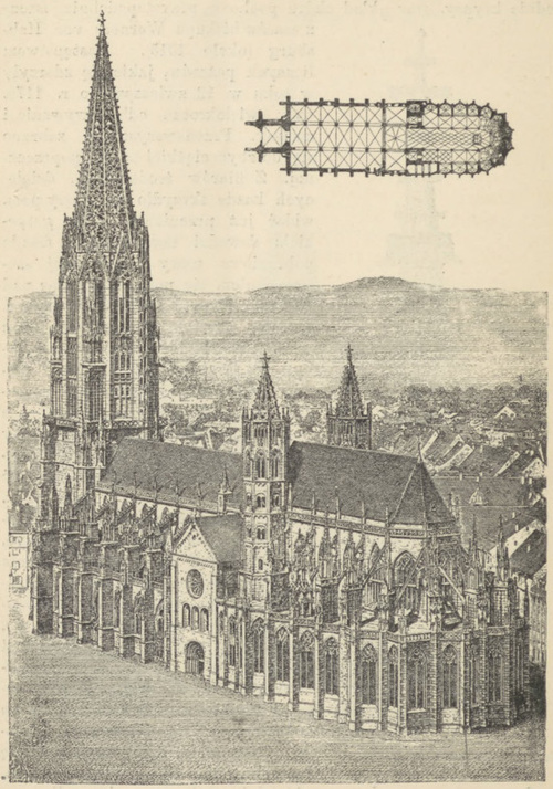 Fig. 252 i 253. Kościół we Frejburgu.