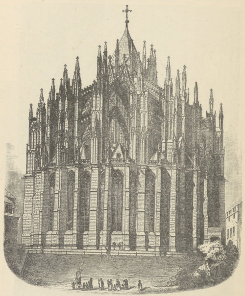 Fig. 258. Katedra w Kolonii. Zakończenie absydy.