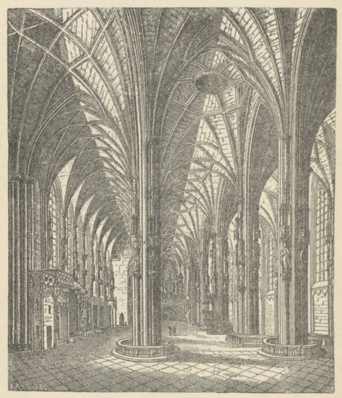 Fig. 262. Wnętrze koś. Św. Stefana w Wiedniu.