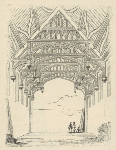 Fig. 280. Halla w zamku w Eltham.