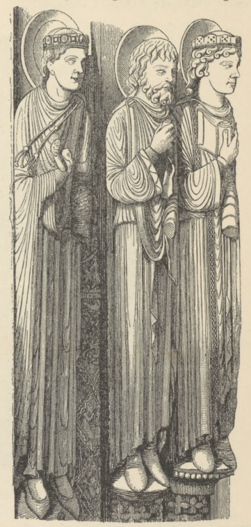 Fig. 297 Z fasady katedry w Chartres.