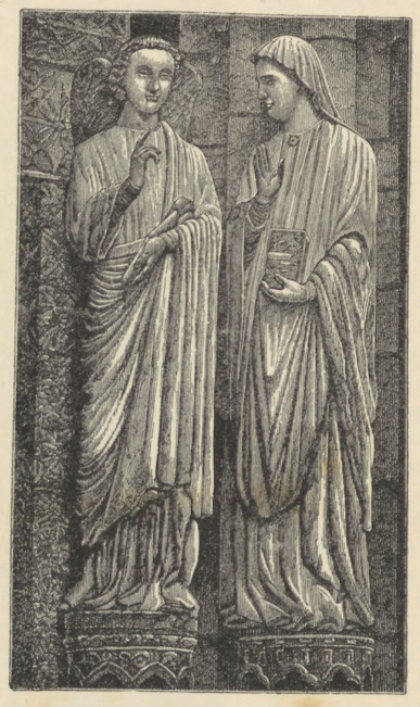 Fig. 298. Zwiastowanie, z katedry w Amiens.