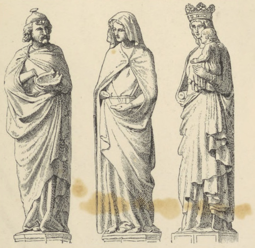 Fig. 299. Z portalu głównego w Rheims.