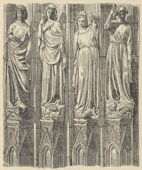 Fig. 307. Ze sztrassburskiej katedry.