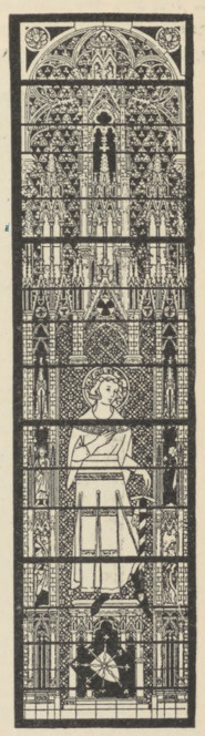 Fig. 314. Część okna w chórze tumu Kolońskiego.