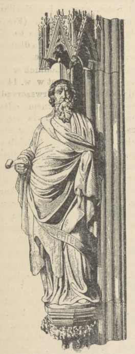 Fig. 316. Ezechiel. Z kościoła M. Boskiej w Norymberdze.