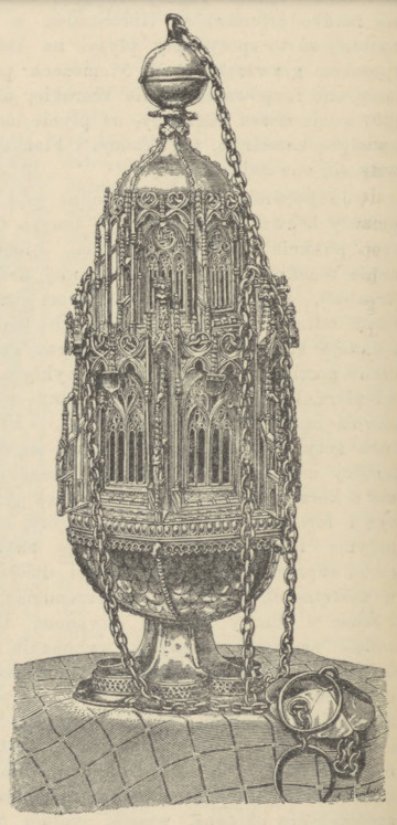 Fig. 320 Późno-gotycka kadzielnica w Seitenstelen.