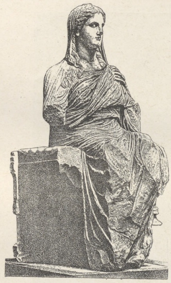 Fig. 244. Demetra Knidyjska. Muz. Bryt.