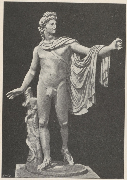 Fig. 255. Apollo Belwederski. Watykan.