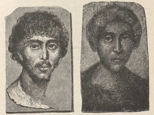 Fig. 261. Grecko-egipskie portrety mumii.