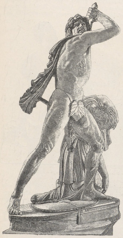 Fig. 266. Gall zabijający żonę (t. z. Arria i Petus). Villa Ludovisi.