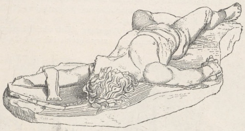 Fig. 269 Zabity Gall młody. Z daru ofiarnego Attalusa. Wenecya.