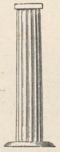 Fig.28. Tak zwana kolumna protodorycka z Benihassan