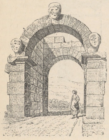 Fig. 287. Brama w Volterra.