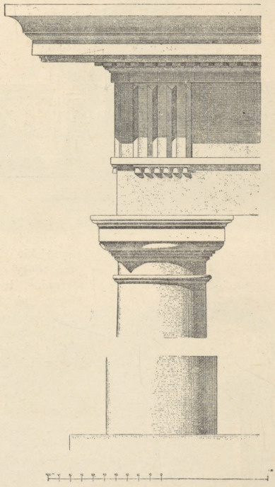 Fig. 288. Porządek rzymsko-dorycki. Teatr Marcellusa.