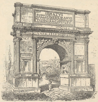 Fig. 292. Łuk Tytusa w Rzymie.