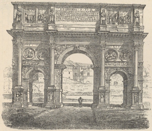 Fig. 293. Łuk Konstantyna w Rzymie.