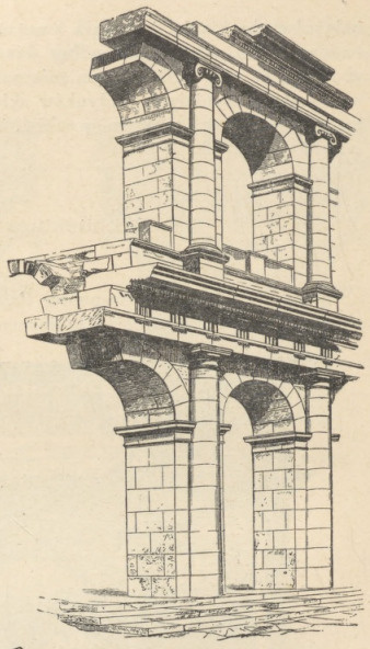 Fig. 294. Fragment z teatru Marcellusa w Rzymie.