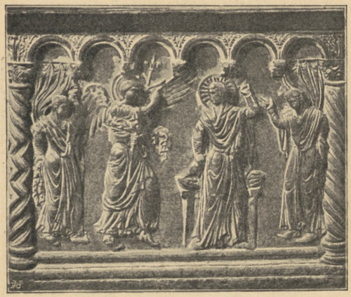 Fig. 2. Płaskorzeźba z chrzcielnicy w S. Giovani w Weronie.