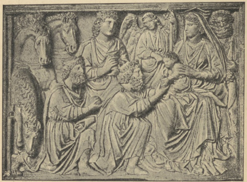 Fig. 9. Trzej Królowie. Z kazalnicy Baptysterium Pizańskiego.