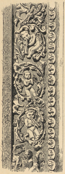 Fig. 21. Płaskorzeźba z portalu południowego katedry we Florencyi, Pierro Tedesco.