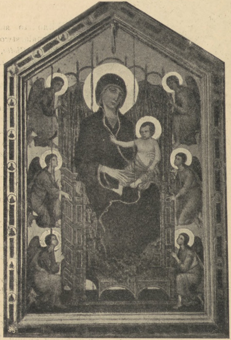 Fig. 22. Madonna Rucellai. Cimabue. Florencya. S. Maria Novella.